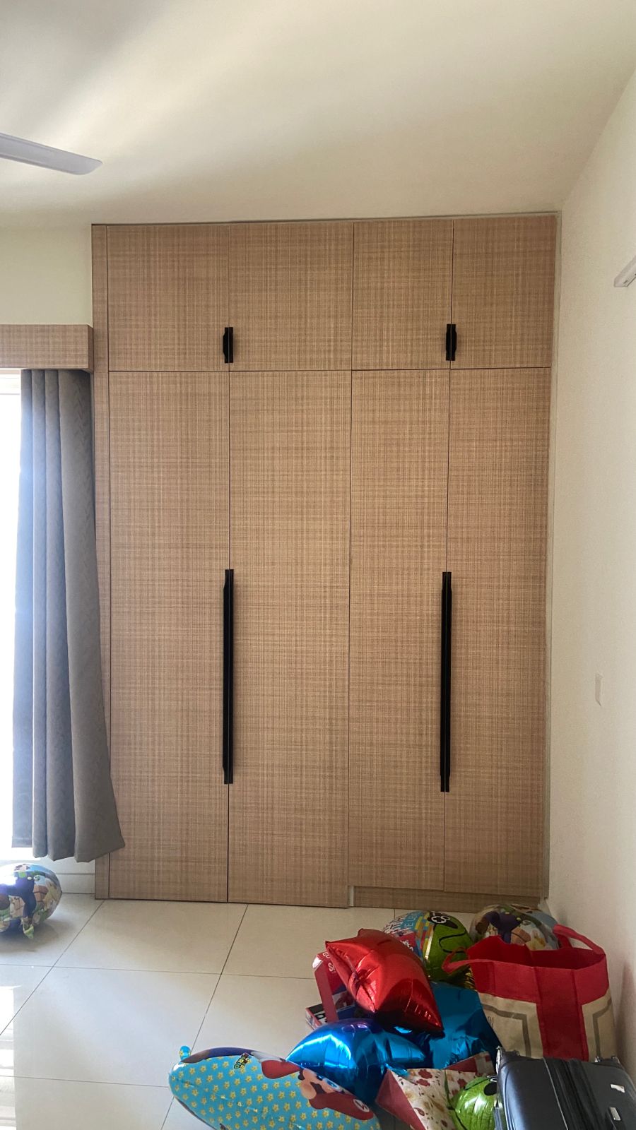 Mogappair apartment wardrobe interior Chennai