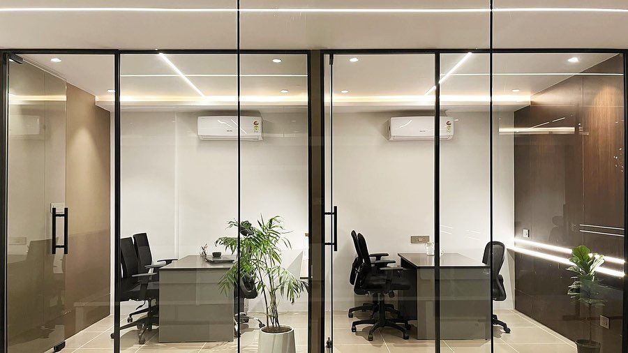 Glass office cabins Hyderabad