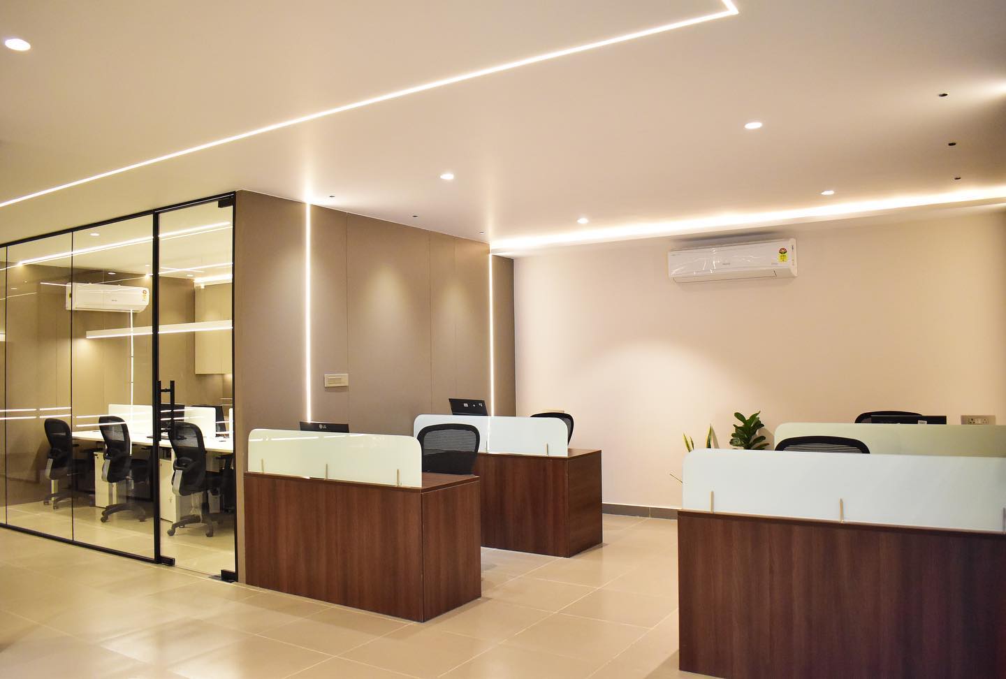 Office workstations completed in Hyderabad