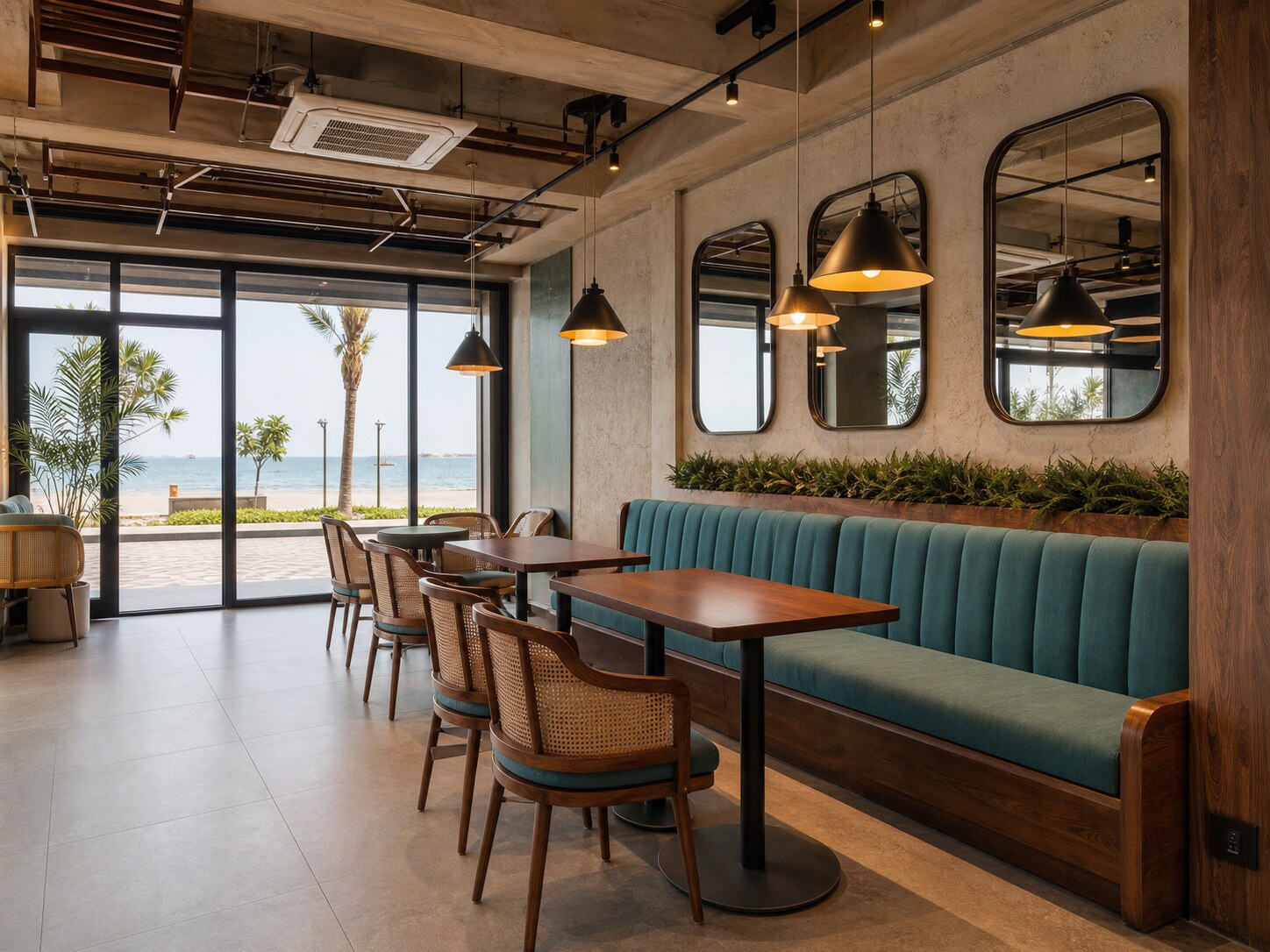 Restaurant dining and seating fit-out