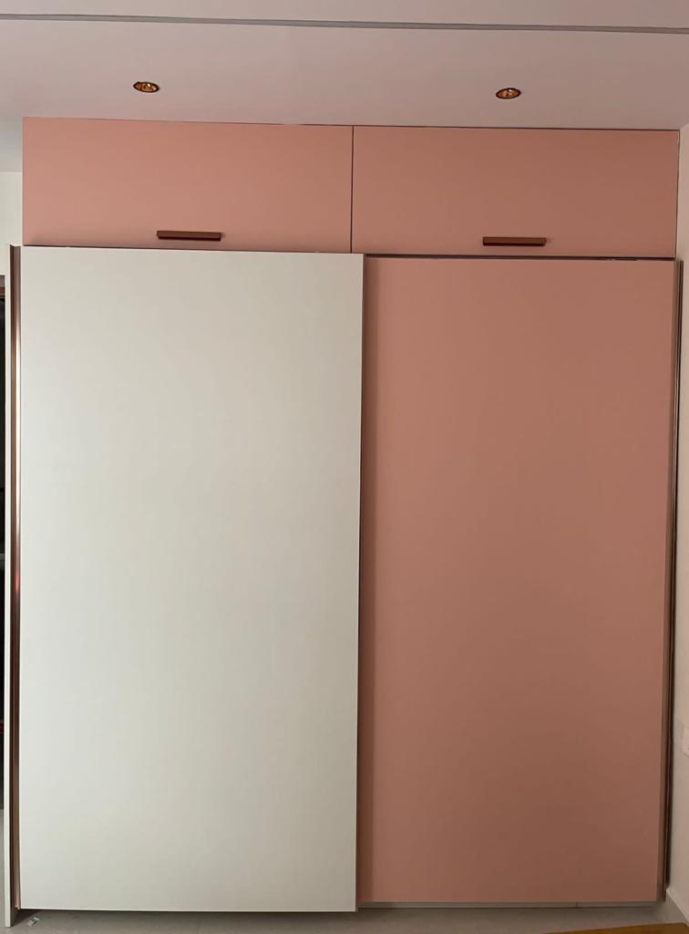 Bedroom wardrobe at Rajendra Residence in Visakhapatnam