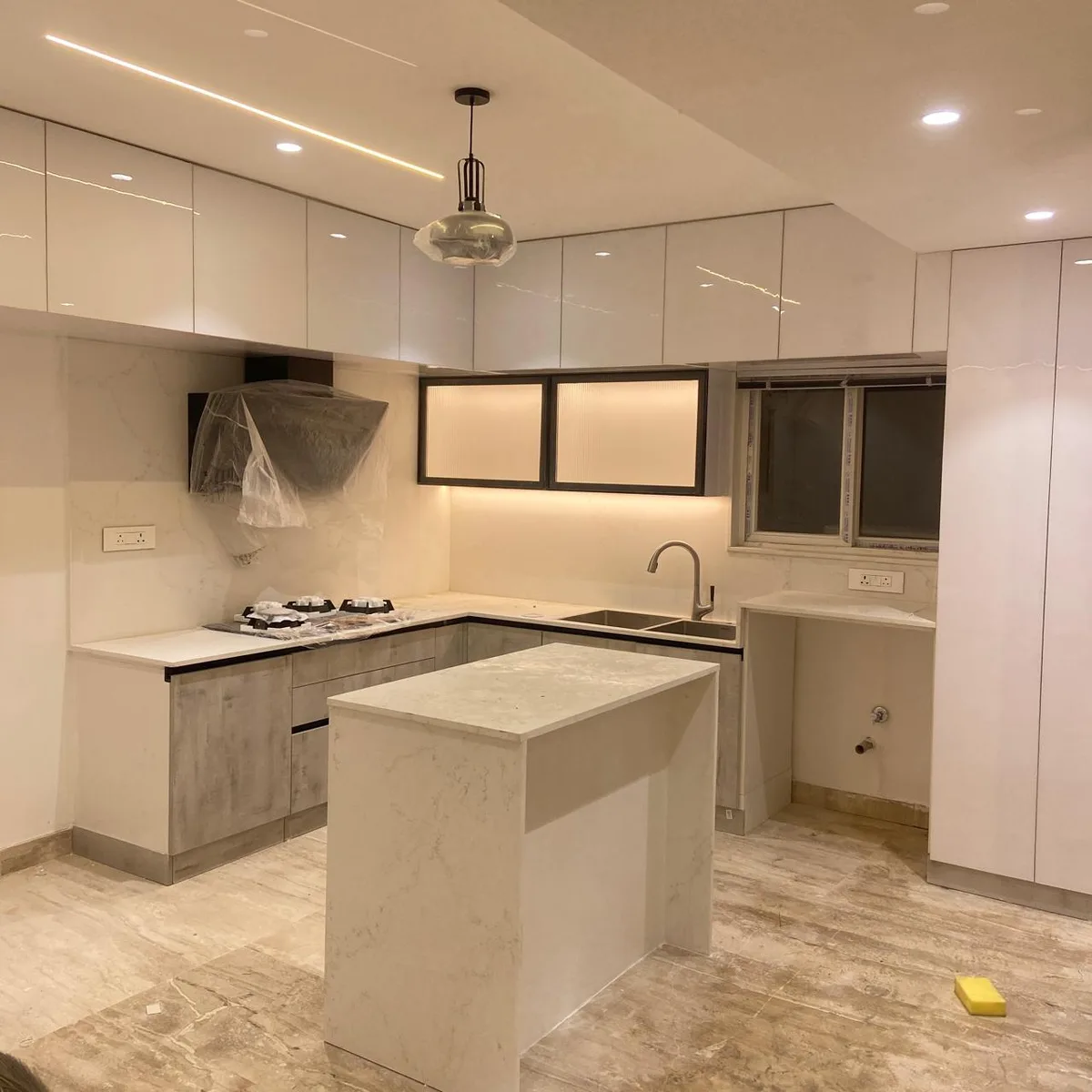 Aditya Empress apartment interiors by AlcorOne Solutions in Hyderabad