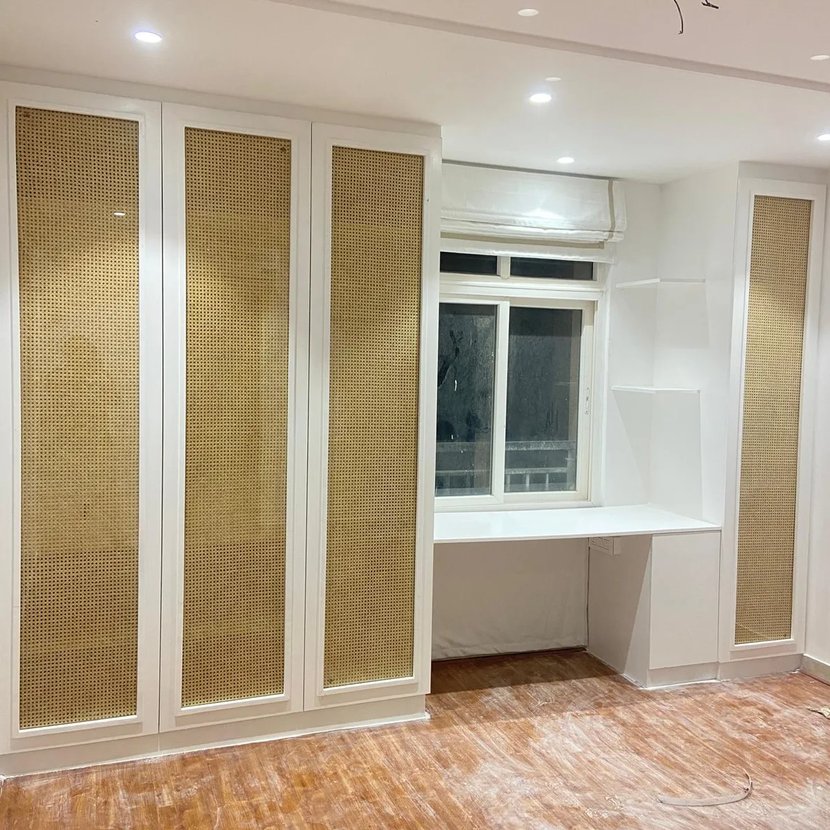 Aditya Empress apartment interiors in Hyderabad by AlcorOne Solutions — Display &amp; balcony unit