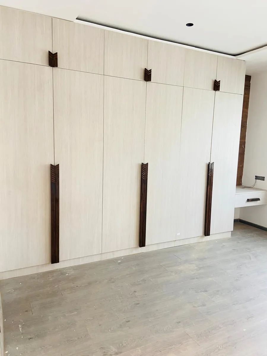 EIPL La Paloma duplex interior in Hyderabad by AlcorOne Solutions — Bedroom wardrobe