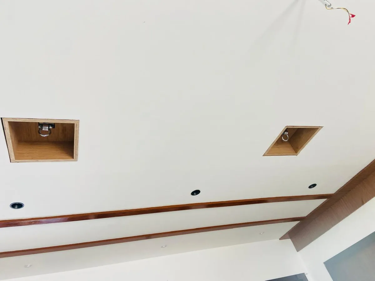 EIPL La Paloma duplex interior in Hyderabad by AlcorOne Solutions — Ceiling detail
