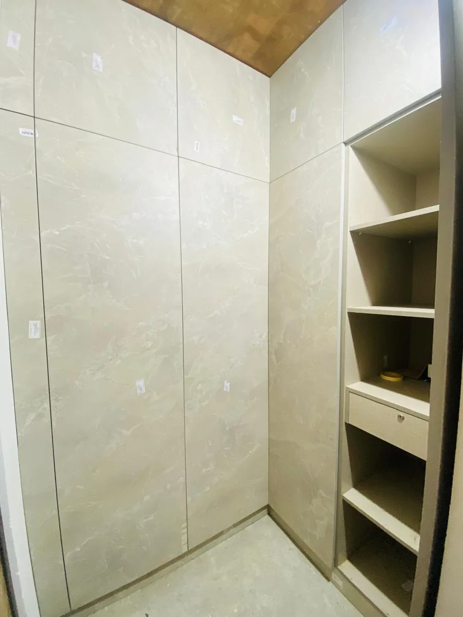 EIPL La Paloma duplex interior in Hyderabad by AlcorOne Solutions — Walk-in wardrobe