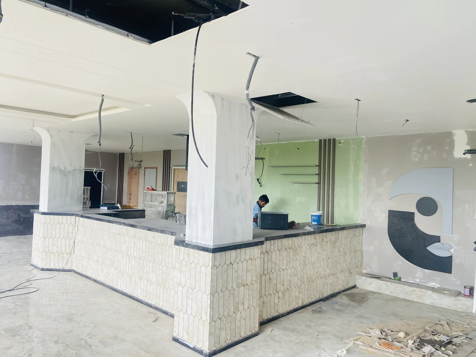 La Pino'z Pizza Mokila, Hyderabad interior fit-out by AlcorOne Solutions — view 4
