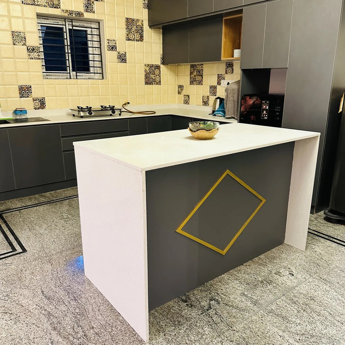 Completed villa interior in Bengaluru