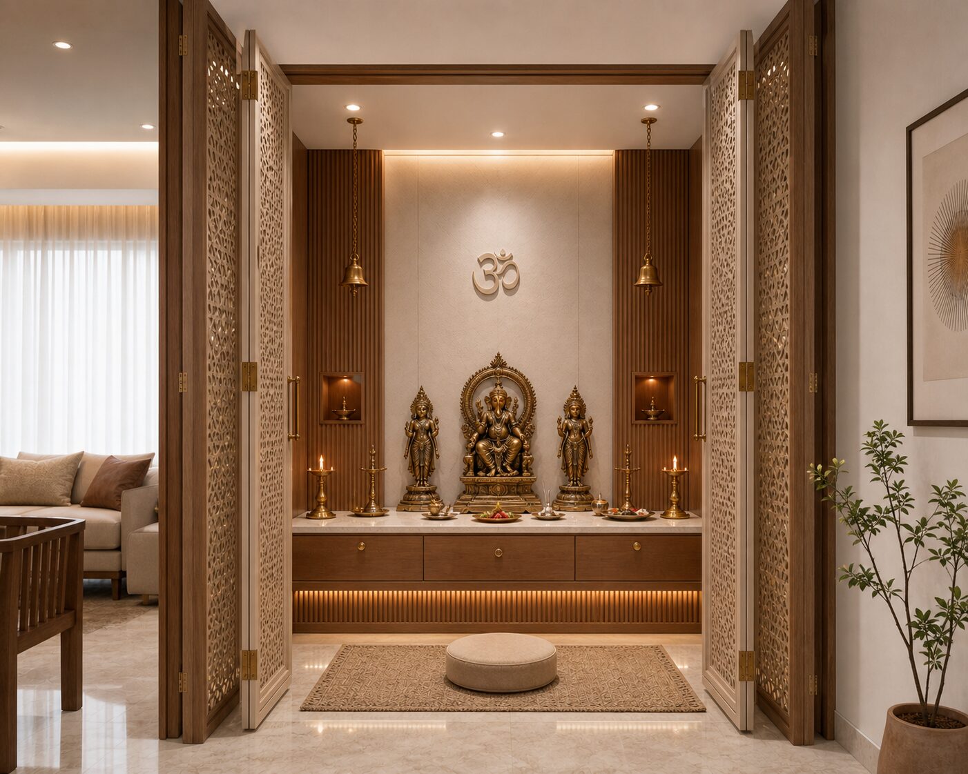 Enclosed Stone Screen