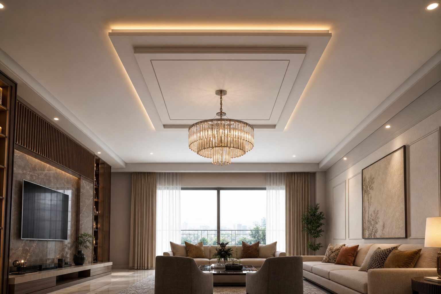 Chandelier Focus Island