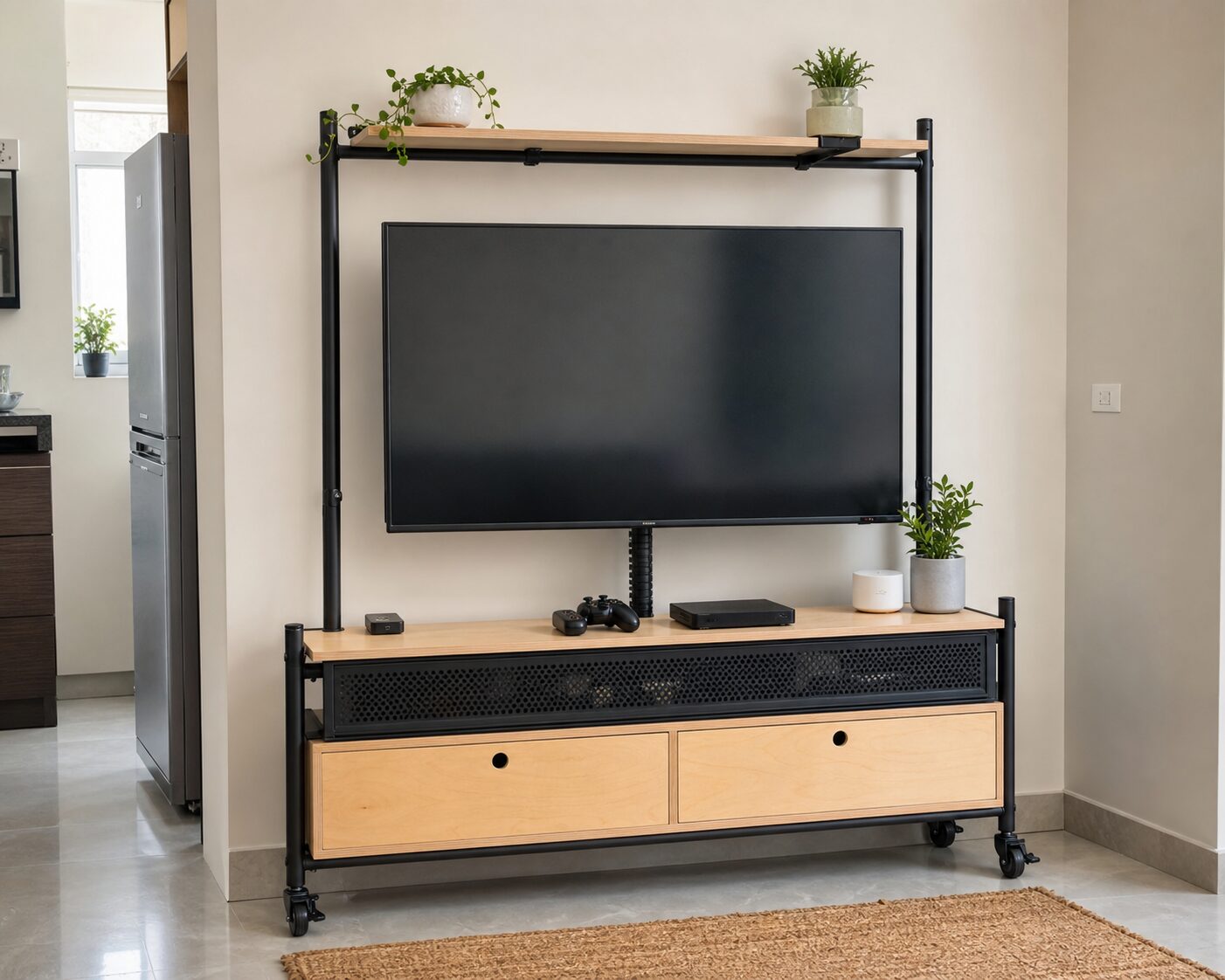 Freestanding Steel Rental Unit