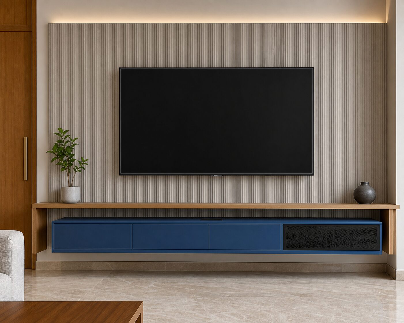 Cobalt Acoustic Floating Wall