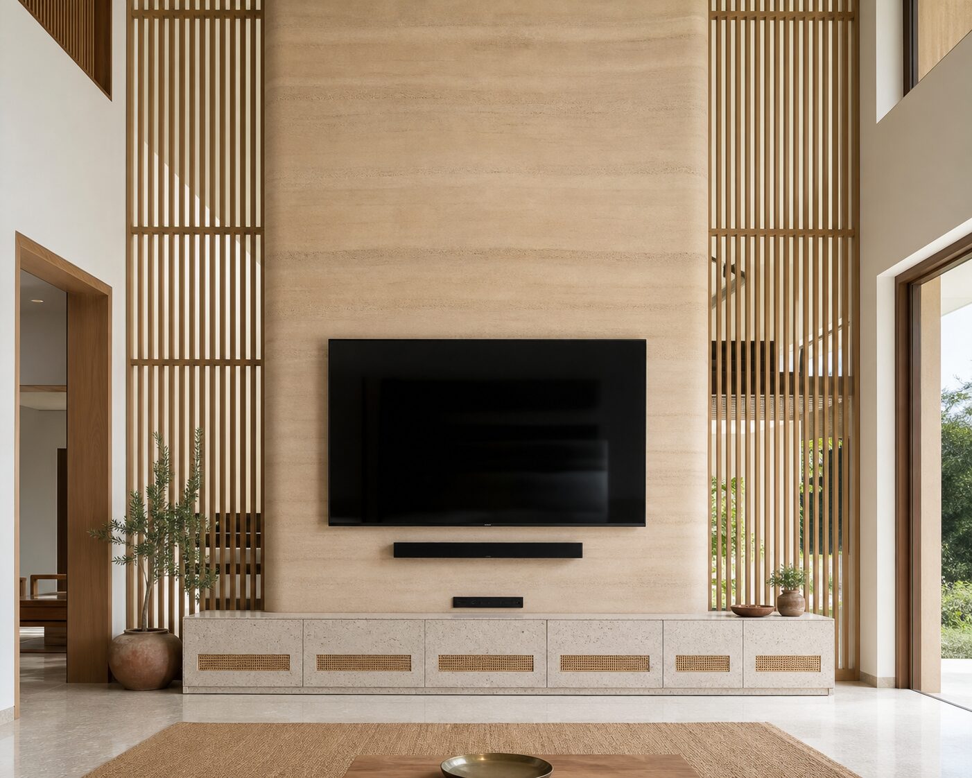 Rammed Earth Villa Blade