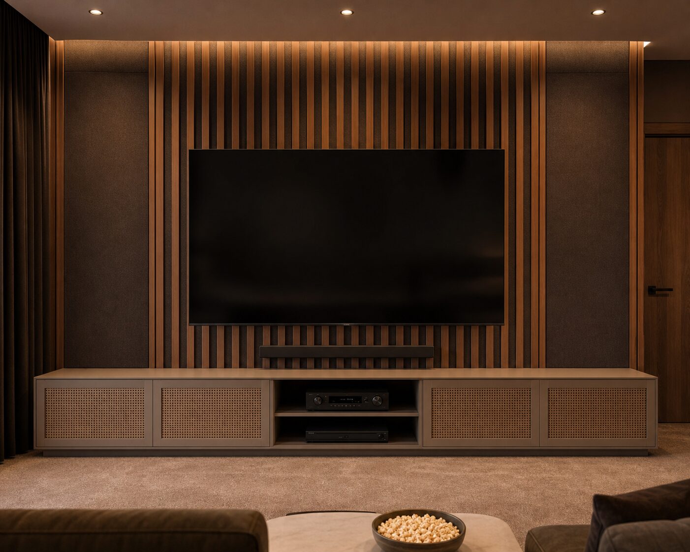 Walnut Brown Acoustic Theatre