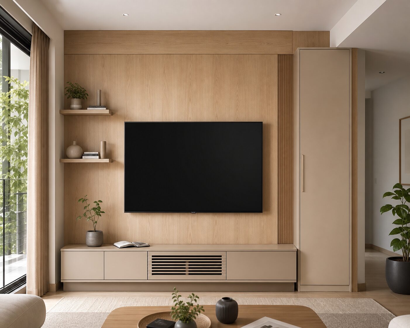 Oak Media and Dressing Storage