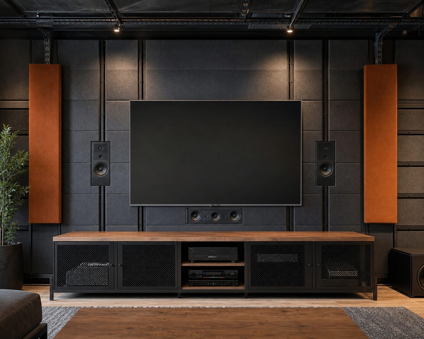 Industrial Orange Acoustic Theatre